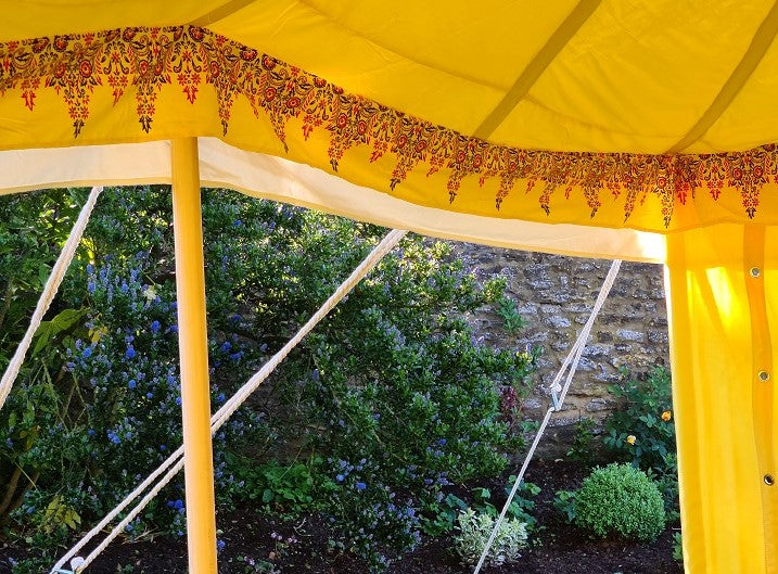 Bazaar Tent  10 x 18ft (Wooden Poles) - In stock
