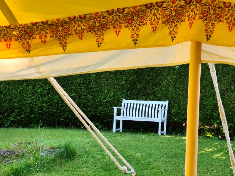 Bazaar Tent  10 x 18ft (Wooden Poles) - In stock by April 24