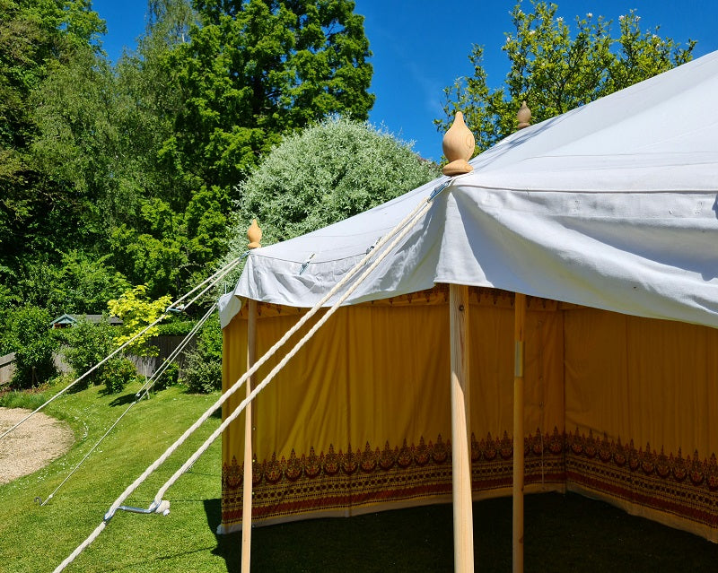 Bazaar Tent  10 x 18ft (Wooden Poles) - In stock