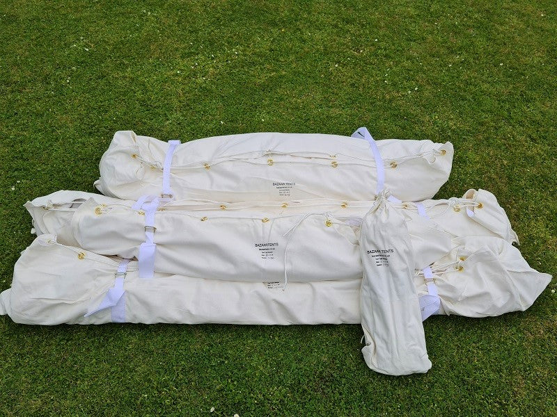 Bazaar Tent  10 x 18ft (Wooden Poles) - In stock