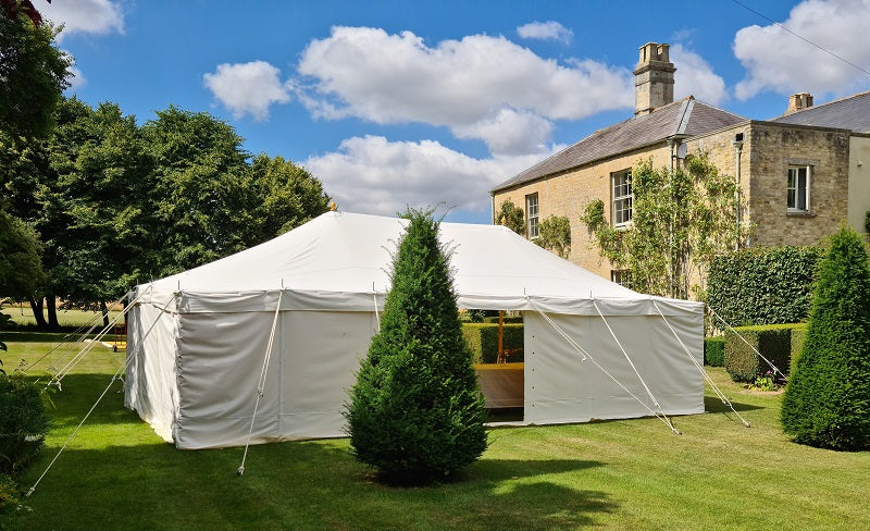 Bazaar Tent  22 x 12ft (Wooden Poles) - In stock by April 2024