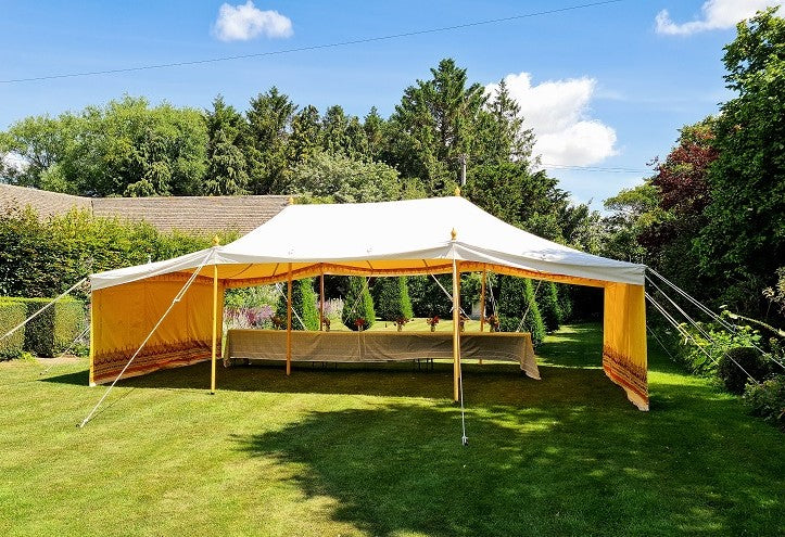 Bazaar Tent  26 x 14ft (Wooden Poles)